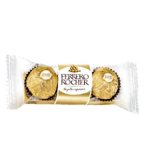 Chocolates Ferrero Rocher 3 x 12.5 grs
